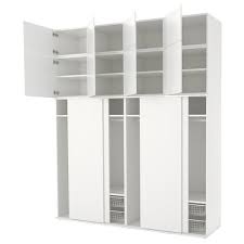 Platsa Wardrobe White Fonnes White Ikea Ikea Shelving Unit Ikea Wardrobe
