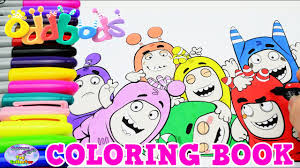 I see your true colors! Oddbods Coloring Pages Newt
