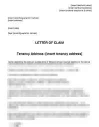 In tort law, if you are to incur damages on the properties of other people, you are liable to pay for damages as enunciated in the laws of the state you are residing or the state where. Claim For Damages Letter Sample