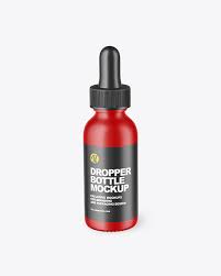 Download Matte Dropper Bottle With Paper Box Mockup In Box Mockups On Yellow Images Object Mockups