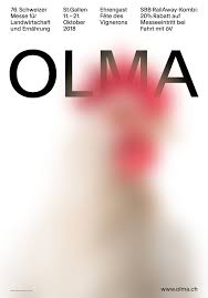 Mysterious Simple Interesting Minimalist Olma Fair Posters Mindsparkle Mag Hi There I M A Designer Book Design Layout Graphic Poster Book Design