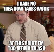 Funny Chris Pratt Tax Meme