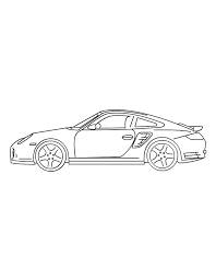 Kies een gave kleurplaat van een van de auto's die we op deze pagina voor je verzameld hebben. Porsche Kleuren Is Leuk