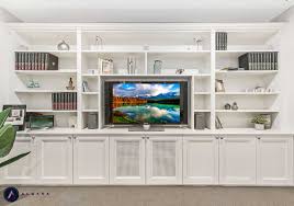 Are you searching for a modern and simple entertainment center to your home? Wall Units Custom Modern Built In Wall Units Melbourne Almara Cabinets