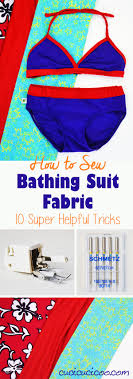 Cotton thread is not advised because chlorine will weaken it. How To Sew Bathing Suit Fabric 10 Best Tips Tricks Cucicucicoo
