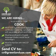 You found the perfect candidate for your job opening. We Are Hiring A Cook For An Airline In Oman Must Be Proficient In English Language Arabic Would Be An Advantage Must Be Familiar With