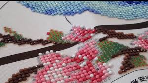 Square or round (you pick) plastic bits that are attached to an adhesive canvas by assigned color. Tutorial For 5d Diamond Painting In English Youtube