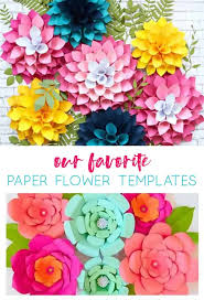 Sep 20, 2020 · as a result i have free circut paper flower templates for you to use. Paper Flower Templates Free Templates To Make Easy Paper Flowers
