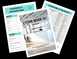 To get a free copy of the setting up your new kitchen checklist simply sign up for the organized 31 newsletter. Kitchen Design Checklist Publish Kitchen