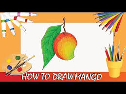 How To Draw Mango Step By Step Pencil Color View And Draw White Pixel It's fairly short and simple and can be great for beginners who would like to practice basic shading. draw mango step by step pencil color