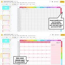 30 pages in total download includes 2 versions with purchase. Digital Planner 2020 2021 Google Slides Fully Editable By The Magic Teacher
