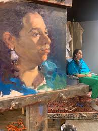 An Oil Painting Drawn by Me 🙏