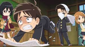 Shingeki Kyojin Chuugakkou Sub Indo Episode 01 12 End Meownime