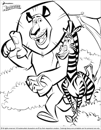 Madagascar coloring pages 24 madagascar online coloring sheets. Madagascar Colouring Page Coloring Library