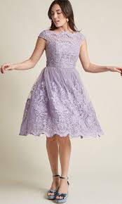 Spring S Biggest Color Trend Is Perfect For Bridesmaids Dresses Lace Dress Lavender Lace Dress