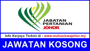 Jawatan kosong ini telah dibuka kepada seluruh rakyat ma. Jawatan Kosong Jabatan Pertanian Negeri Johor Pertubuhan Mahasiswa Johor