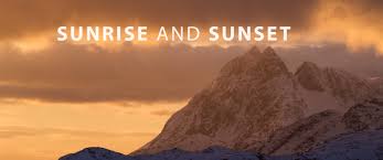 lofoten islands sunrise and sunset time and location info