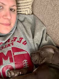 Here's our Thanksgiving gift to ourselves. This boy just arrived and he is  our Holiday gift to ourselves. We will enjoy Milo until he gets all of his  shots and medical stuff