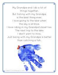 Download Fishing With Grandpa Daddy Printable Poems Crafty Morning