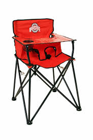 Ohio State Buckeyes Ncaa Tailgating Portable Folding Baby High Chair Portable High Chairs Toddler High Chair Travel High Chair