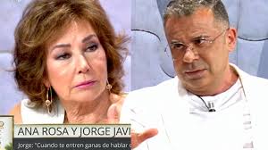 El consejo de Jorge Javier a Ana Rosa sobre la política: ''¿Crees que a  alguien le importa lo que tú opines de eso?''