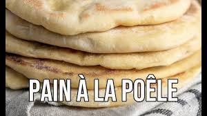 Pain Pita Minute Recette Rapide De Pain Cuit A La Poele Youtube