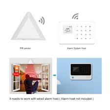 Types of motion detectors for. Wired Curtain Motion Detector Pir Motion Sensor Passive Window Curtain Infrared Detector Support Buy At A Low Prices On Joom E Commerce Platform