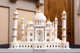 Lego Taj Mahal Hand Carried Back From A Business Trip To India Featured Prominently On The Gift Table As People Walked In Lego Taj Mahal Lego Art Taj Mahal