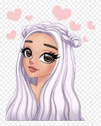 Arianagrande Arimoji Purple Hearts Trend Tumblr - Ariana Grande Drawing Cartoon Hd Png Download - 1024x10243882123 - Pngfind