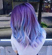 When the purple starts to fade, it's possible for it to have blue or red tones. 25 Amazing Blue And Purple Hair Looks Stayglam Light Purple Hair Hair Styles Hair Color Purple