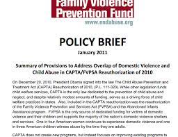 Trump to truman an analysis of 20 presidential inaugural speeches. Policy Brief Summary Of Provisions To Address Overlaop Of Domestic Violence And Child Abuse In Capta Fvpsa Reauthorization Futures Without Violence Futures Without Violence