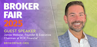 James Webster to Speak at Broker Fair 2025