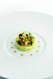 Colinabo Y Granny Smith Estilo Remoulade Con Wasabi Pequenos Mariscos De La Cuenca Limon Confitado Y Tobiko Revista Thuries Ga Comida Granny Smith Mariscos
