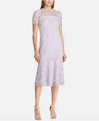 Lauren Ralph Lauren Lace Cocktail Dress Dresses Women Macy S Cocktail Dress Womens Cocktail Dresses