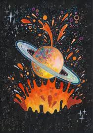 Pin By Taylorsprinkle Com On My God Astronomy Art Art Planet Painting