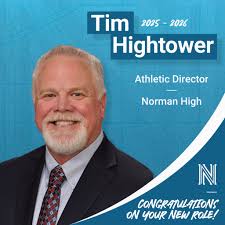 📣 Meet Tim Hightower — Norman High's New Athletic Director! 🏅 Tim  Hightower brings over 30 years of experience in education and athletics to  his new role as Athletic Director at Norman