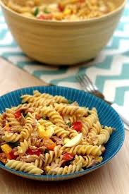 Salade De Pates Composee Thon Oeufs Poivron Et Tomates Amandine Cooking Recettes De Cuisine Salade De Pates Salade