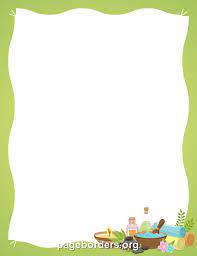 Printable Spa Border Use The Border In Microsoft Word Or Other Programs For Creating Flyers Invitations And O Scrapbook Materials Free Clip Art Page Borders