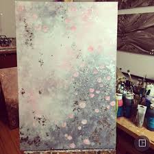 Gefallt 2 979 Mal 58 Kommentare Ines Itsonlylove Auf Instagram Blumenliebe Acryl Auf Leinwand 60x90cm Mit Rosa Weiss Grau Diy Art Painting Art