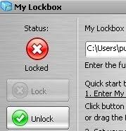 Unlock folders/files (use folder lock serial key as password). My Lockbox Protege Carpetas Con Password