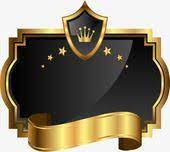 شارة الدرع الذهبي درع قصاصات فنية ذهبي درع Png وملف Psd للتحميل مجانا Barber Logo Creative Poster Design Cafe Logo Design