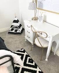 Black And White Girls Room Decor With Blush Pink Pink Girl Room Decor Pink Bedroom Decor White Girls Rooms