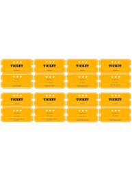 Used by thousands of people successfully. Free Movie Ticket Template Pdf Templates Jotform