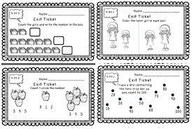 Kindergarten Common Core Math Exit Tickets Over 115 Half Page Exit Tickets That Alig Kindergarten Math Exit Tickets Math Exit Tickets Eureka Math Kindergarten