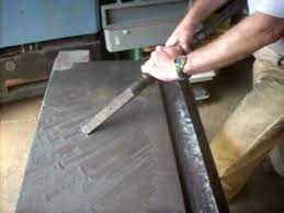 Metal Scraping Jointer Table Youtube Jointer Table Metal Working Tools Diy Lathe