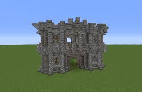 Minecraft castle blueprints easy : Simple Medieval Castle Wall Gate Blueprints For Minecraft Houses Castles Towers And More Grabcraft