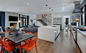 It's fine for us because we are in fl and figure most entertaining will be done outdoors or indoor/outdoor. Open Concept Kitchen And Dining Room Layjao