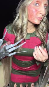 Freddy Krueger Transformation: Scary Yet Cute Tutorial