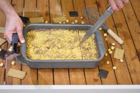 Line a 9x9 inch pan with parchment paper, or grease it, and set aside. Vegan Gateau Marie The Perfect Dessert For Your Next Bbq