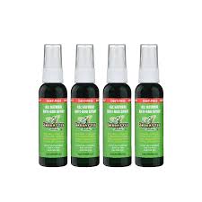 Skedattle Mosquito Repellent Travel Size 4 Pack Coral Safe